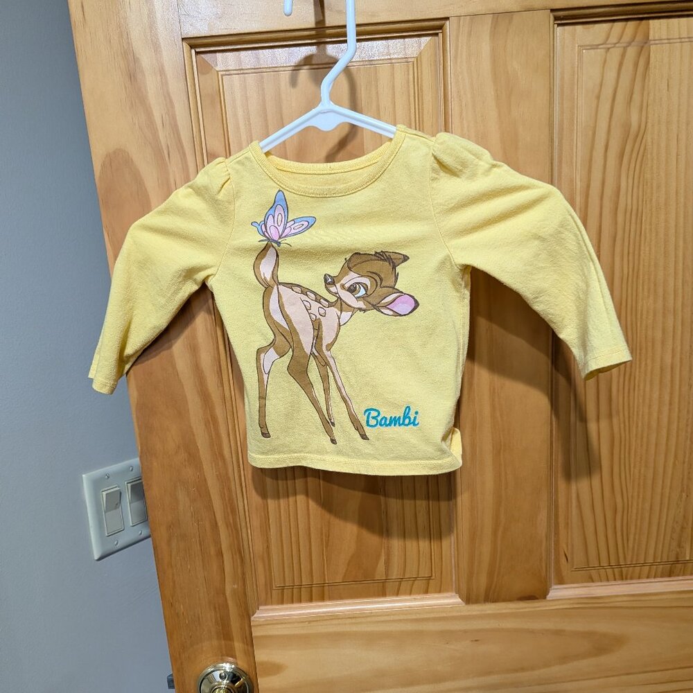 Vintage 12-18 Months Old Navy Disney Bambi Shirt